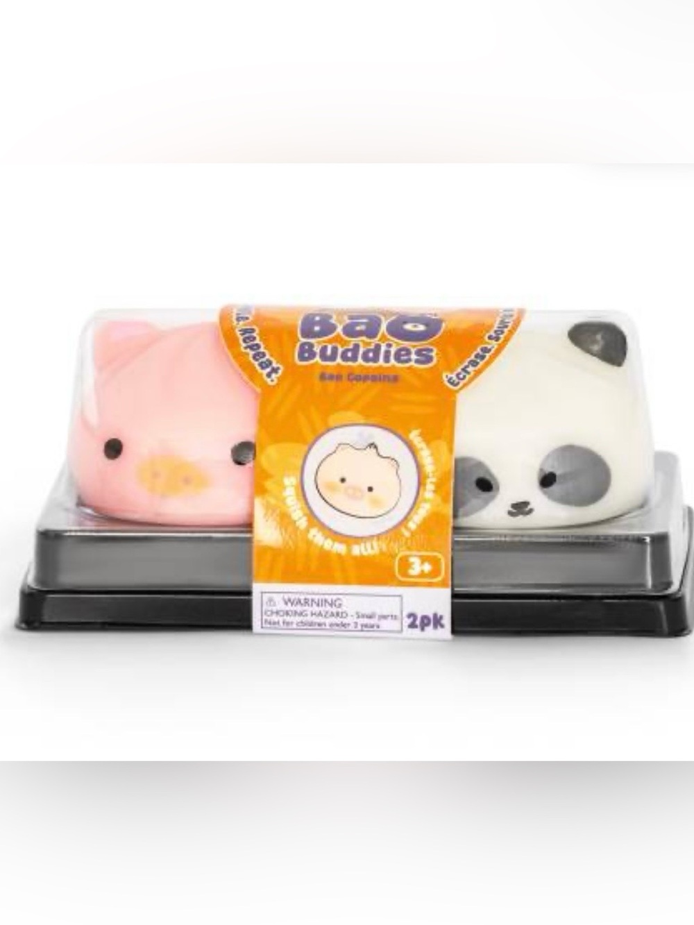 NWT Squishy Pig & Panda Bao Buddies